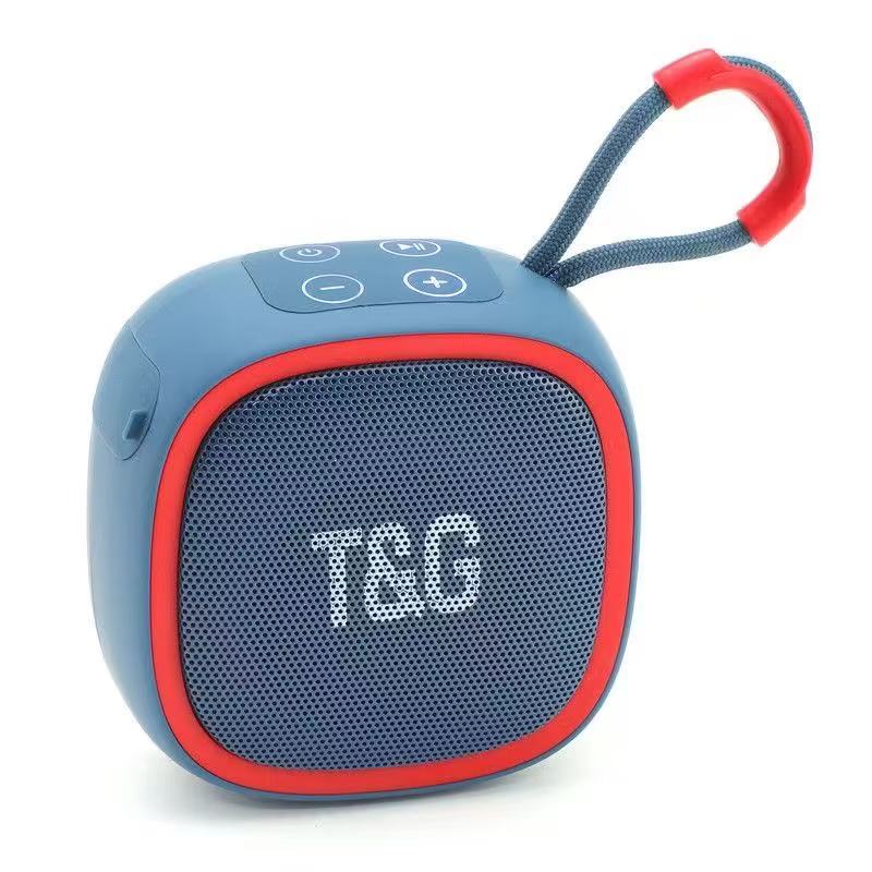 ລຳໂພງບລູທູດພົກພາ T&G ຂະໜາດນ້ອຍ ສະດວກພົກພາ ສຽງດັງຊັດເຈນ